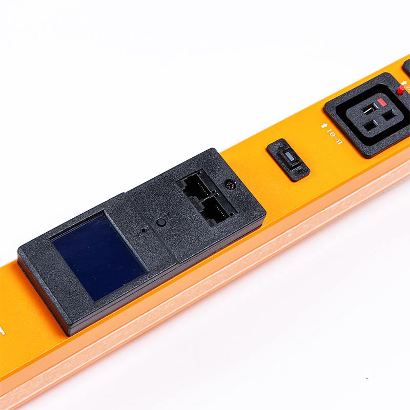 20 Outlets IEC C13 IEC C19 lockable Sockets 1U Hot swappable Indicator Vertical RS485 Metered Rack PDU 