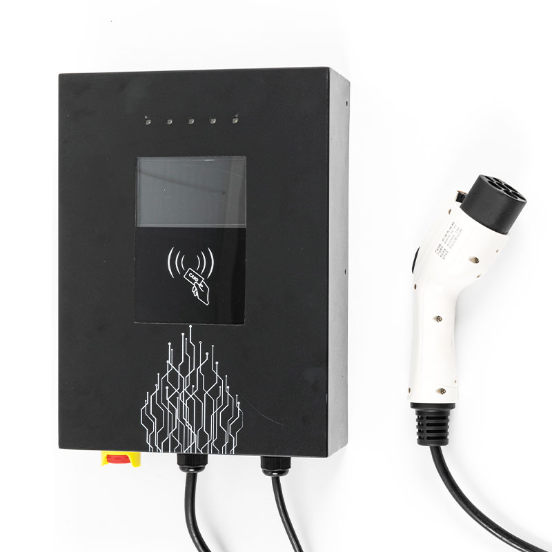 220V 32A 7kW Electric Vehicle Charger Car Charging Station with IC Card