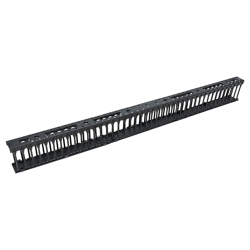 19inch Plastic Cable Management Black For Cabinet