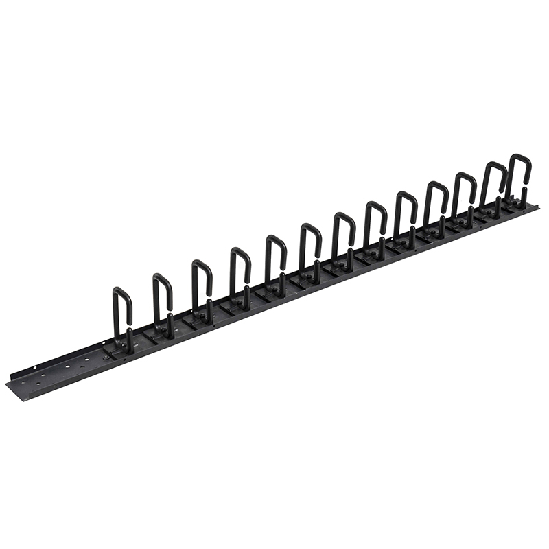 Horizonal Rack Mount Ring Metal Cable Management Bars