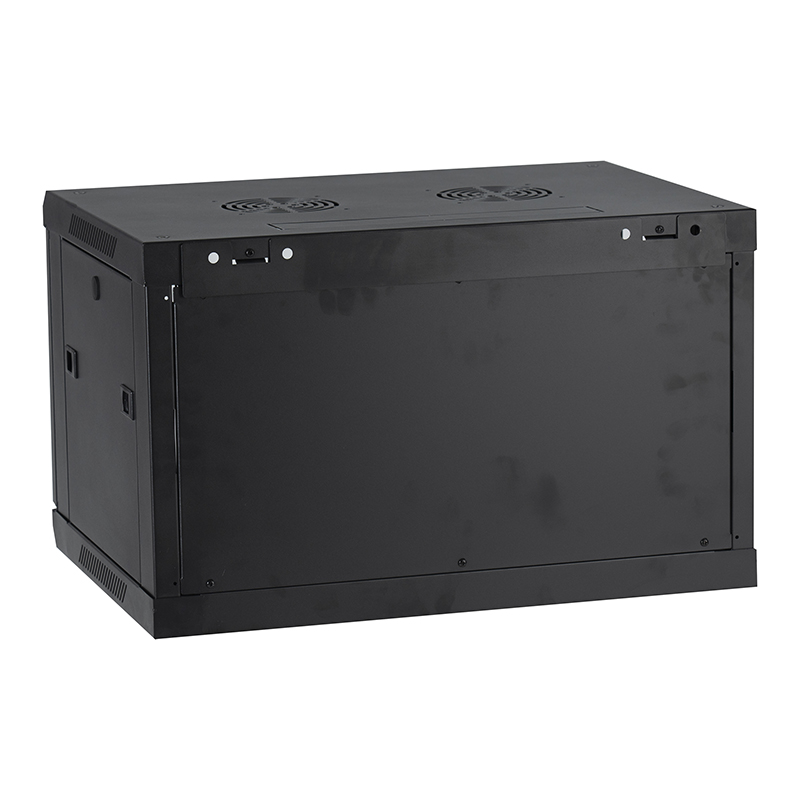 Network Data Wall Cabinet Black 600X450mm 6U